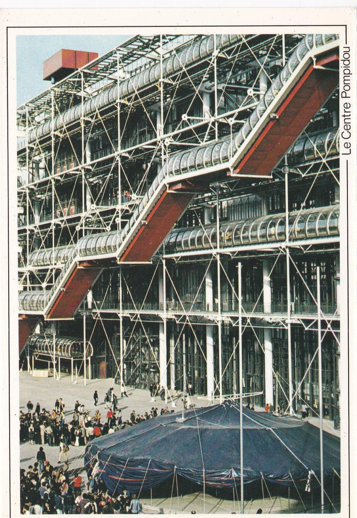 POSTAL B6933: PARIS: CENTRO NACIONAL ARTE Y CULTURA