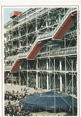 POSTAL B6933: PARIS: CENTRO NACIONAL ARTE Y CULTURA