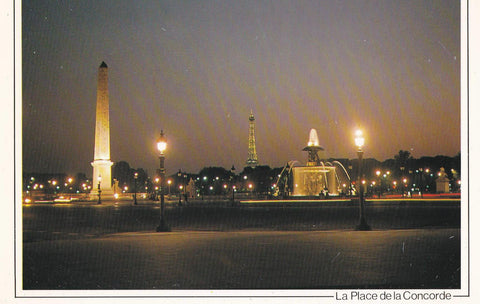 POSTAL B6938: PARIS: PLAZA DE LA CONCORDIA