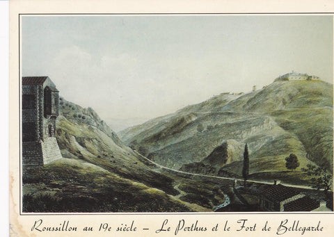 POSTAL B6942: LITOGRAFIA PIRINEOS FRANCESES