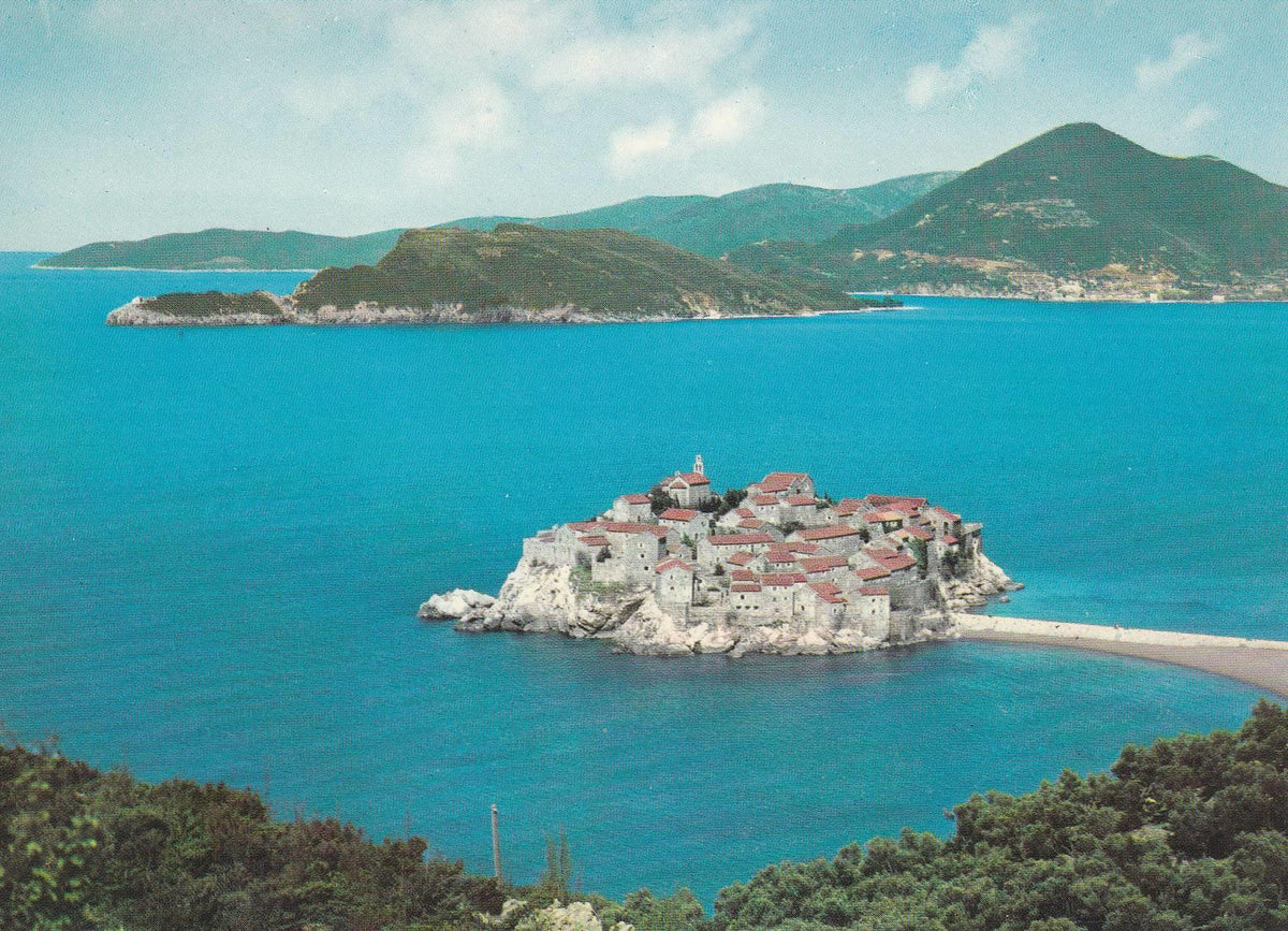POSTAL B6955: SVETI STEFAN