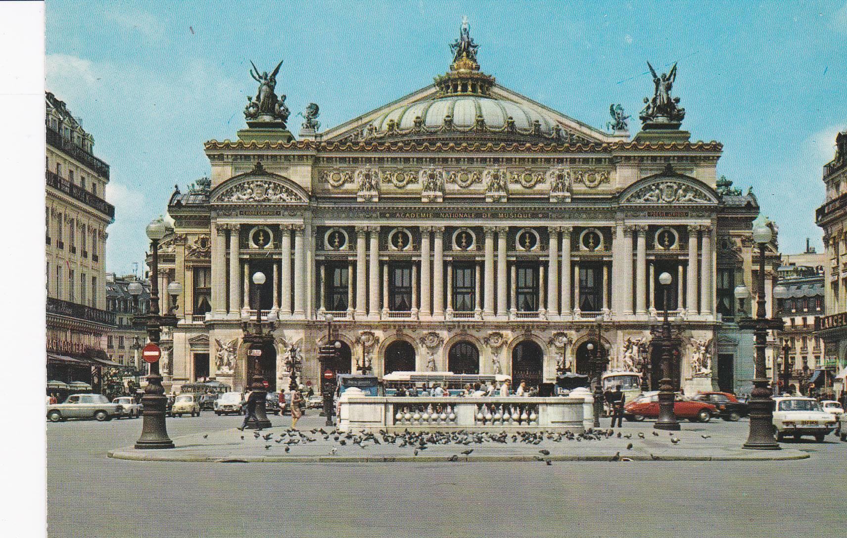 POSTAL B6961: PARIS: OPERA