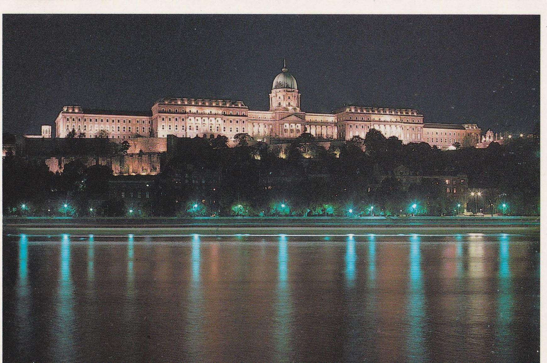 POSTAL B6967: BUDAPEST: VISTA AEREA