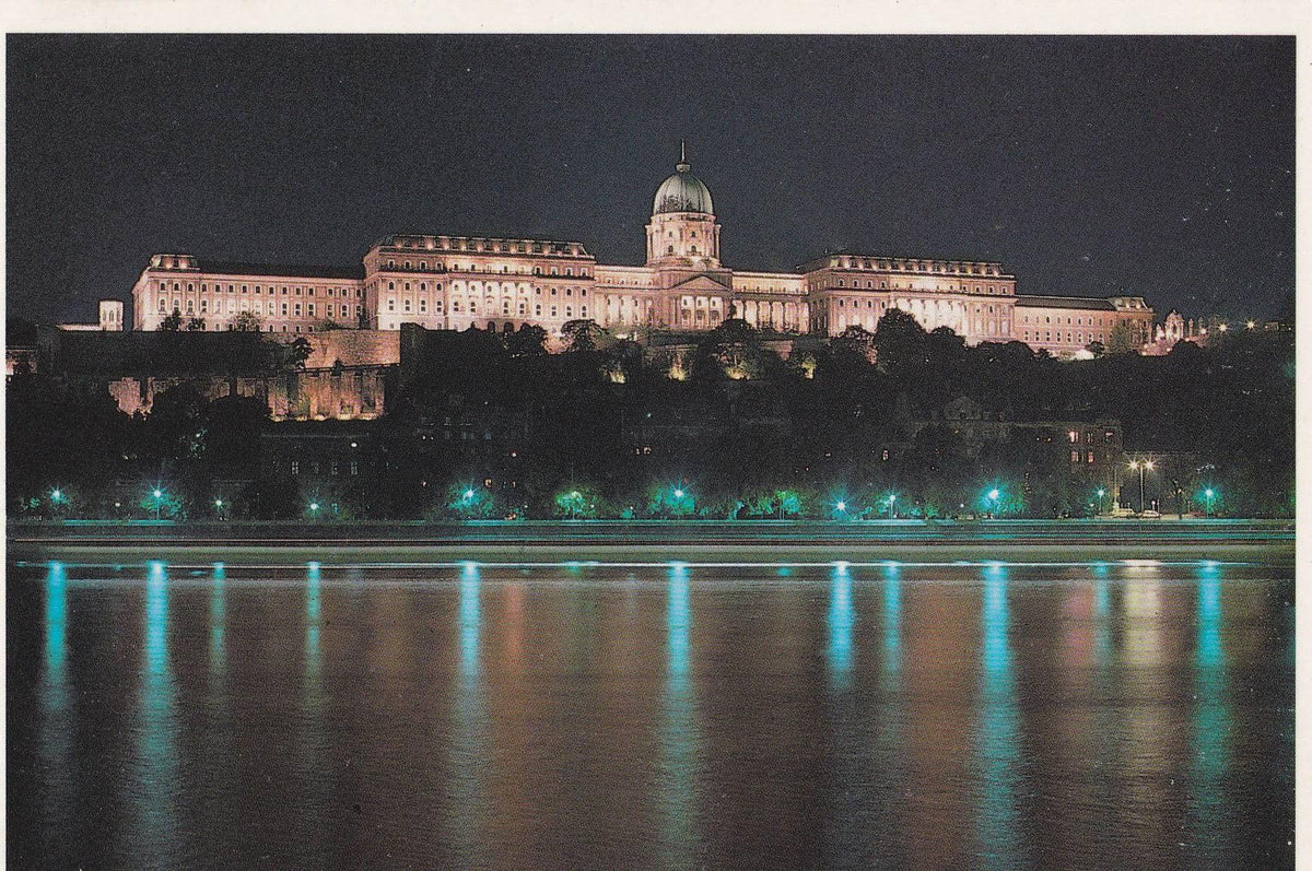 POSTAL B6967: BUDAPEST: VISTA AEREA