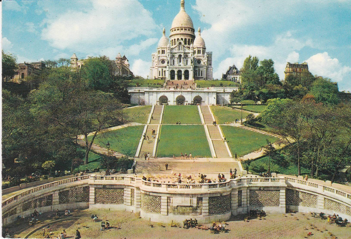 POSTAL B6972: PARIS: SACRE COEUR