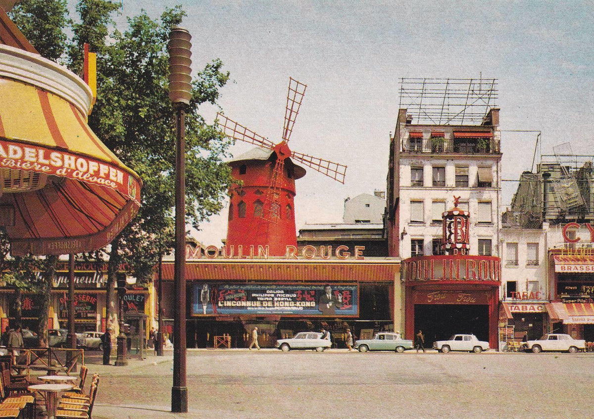 POSTAL B6974: PARIS: LE MOULIN ROUGE