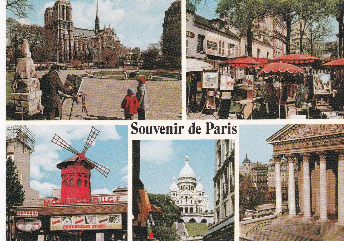 POSTAL B6975: PARIS: NOTRE DAME