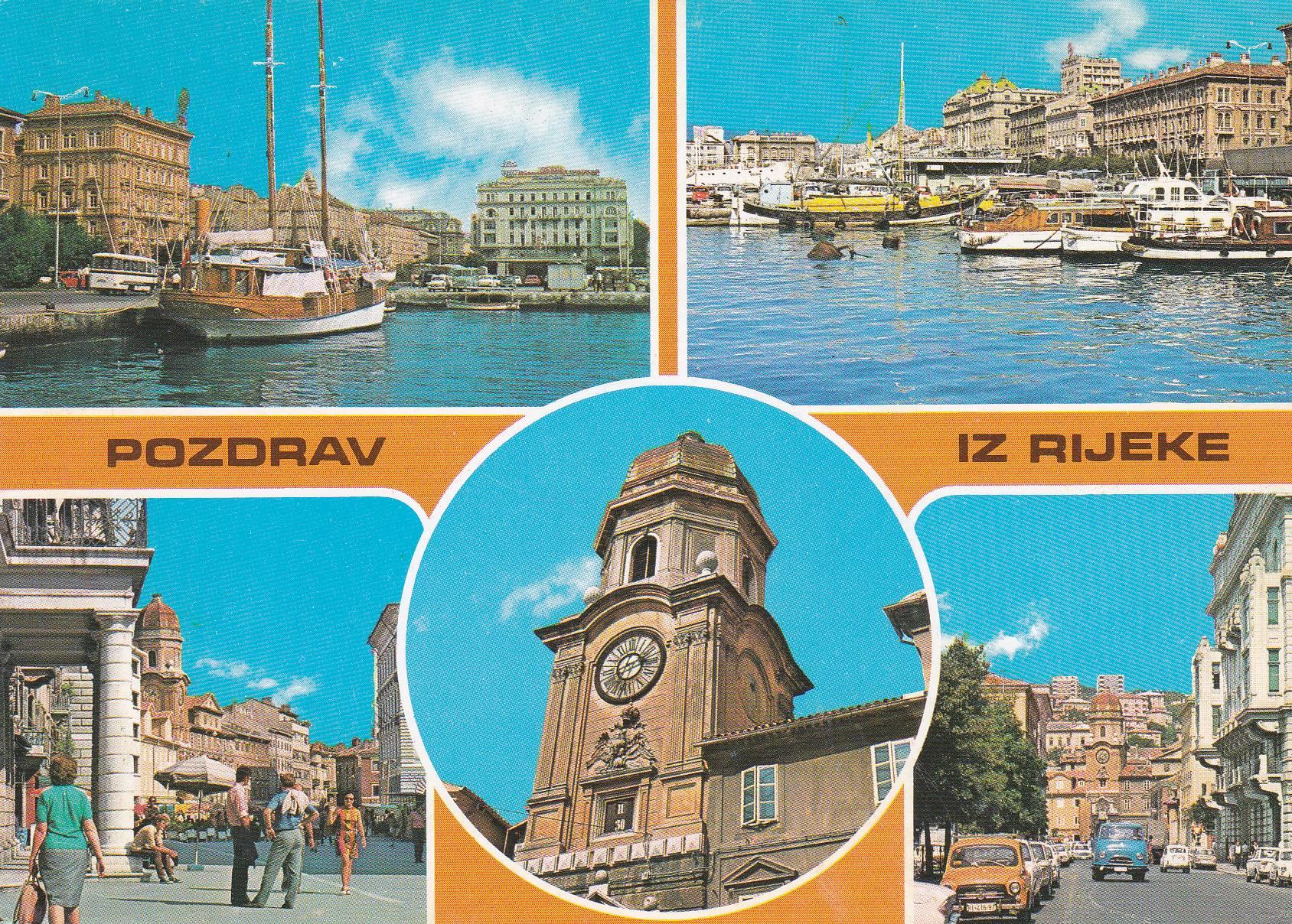 POSTAL B6979: ZAGREB: RIJEKA