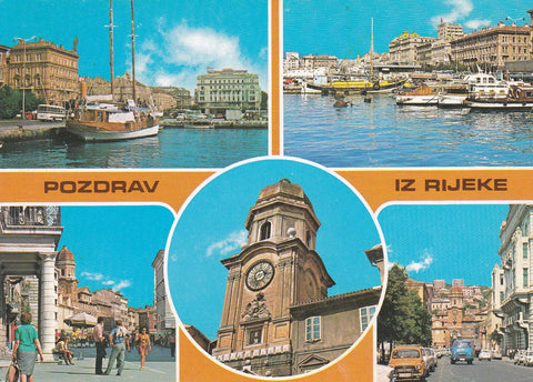 POSTAL B6979: ZAGREB: RIJEKA