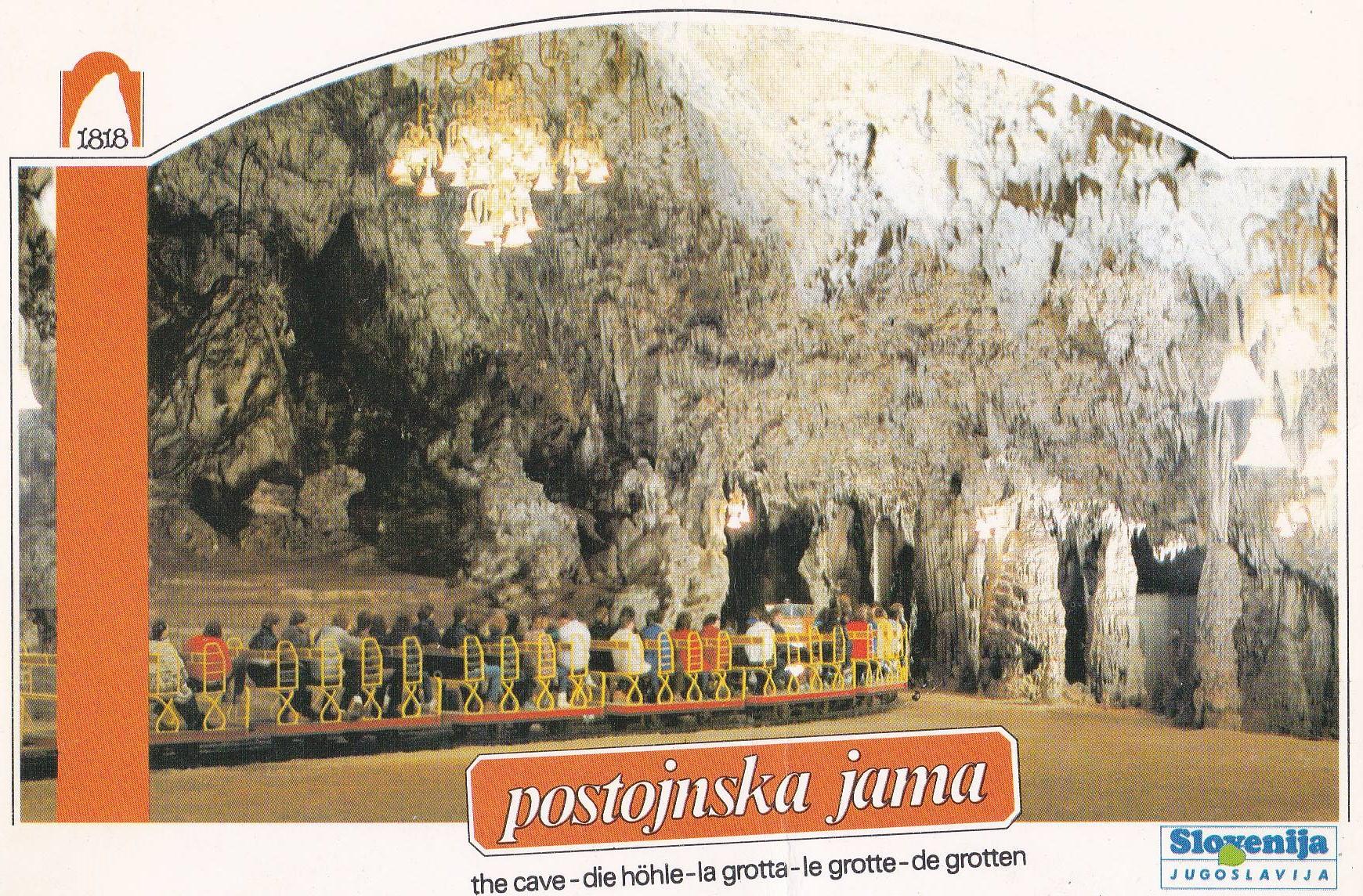 POSTAL B6988: ESLOVENIA: POSTOJNA