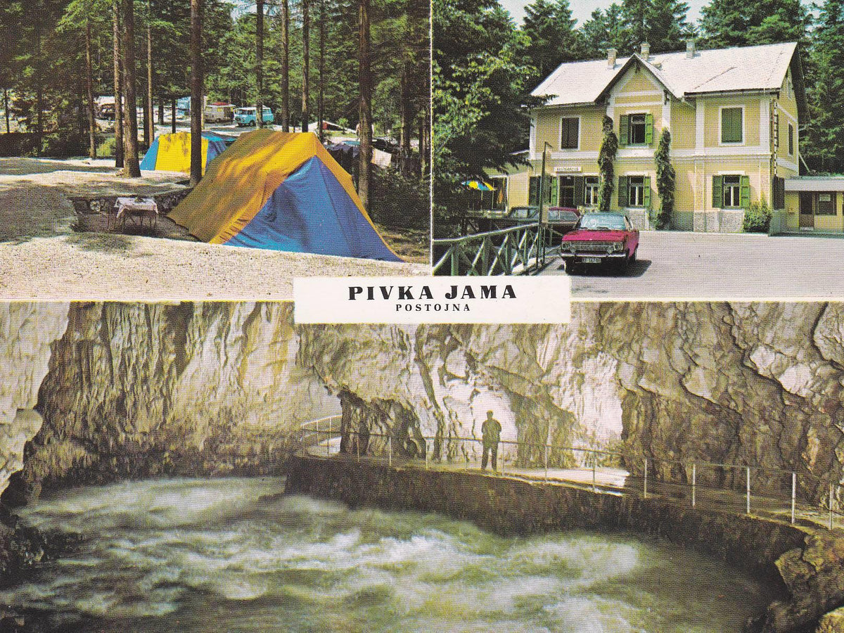 POSTAL B6994: YUGOSLAVIA: PIVKA JAMA