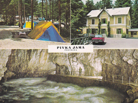 POSTAL B6994: YUGOSLAVIA: PIVKA JAMA