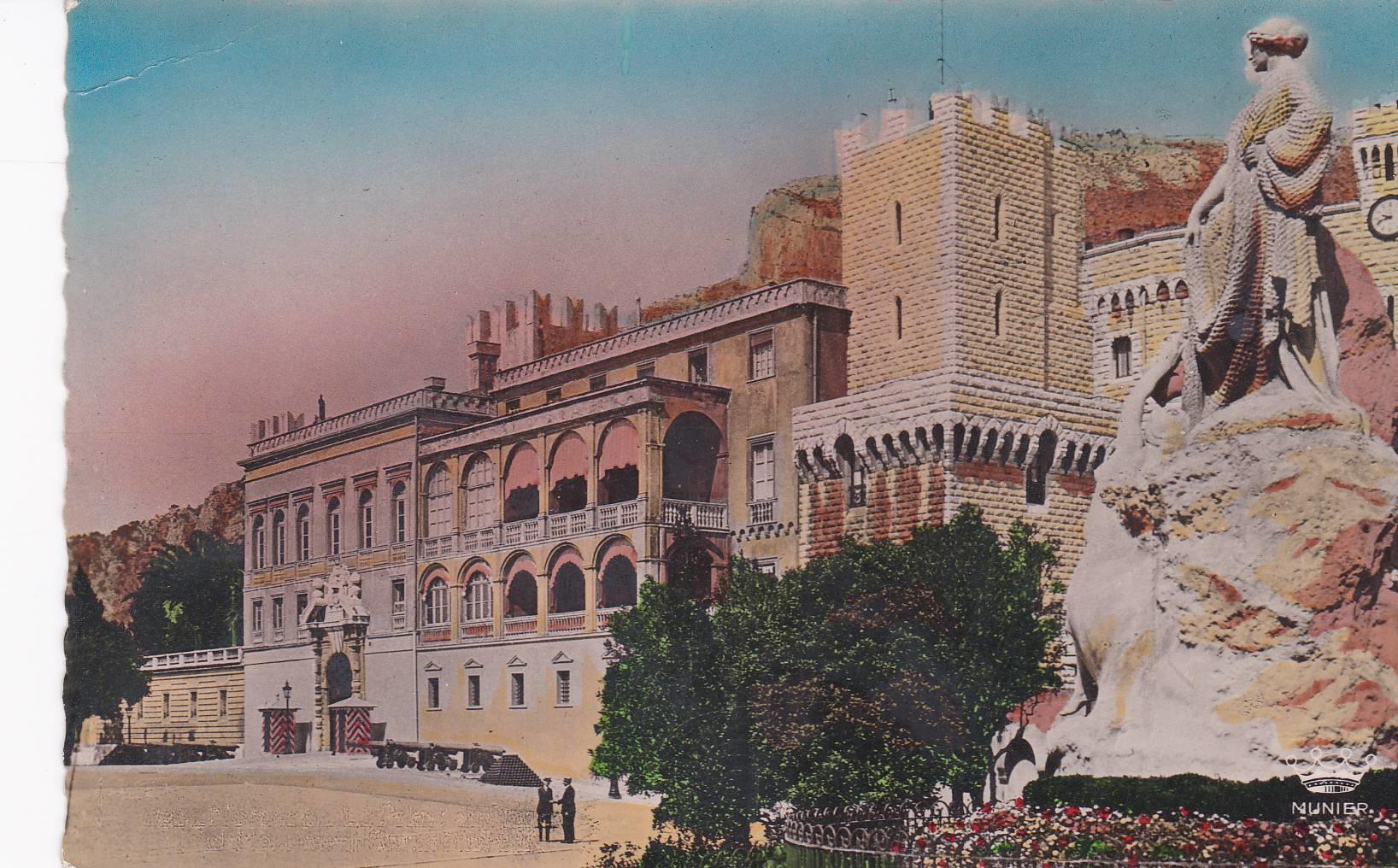 POSTAL B6997: MONACO: PALACIO DEL PRINCIPE