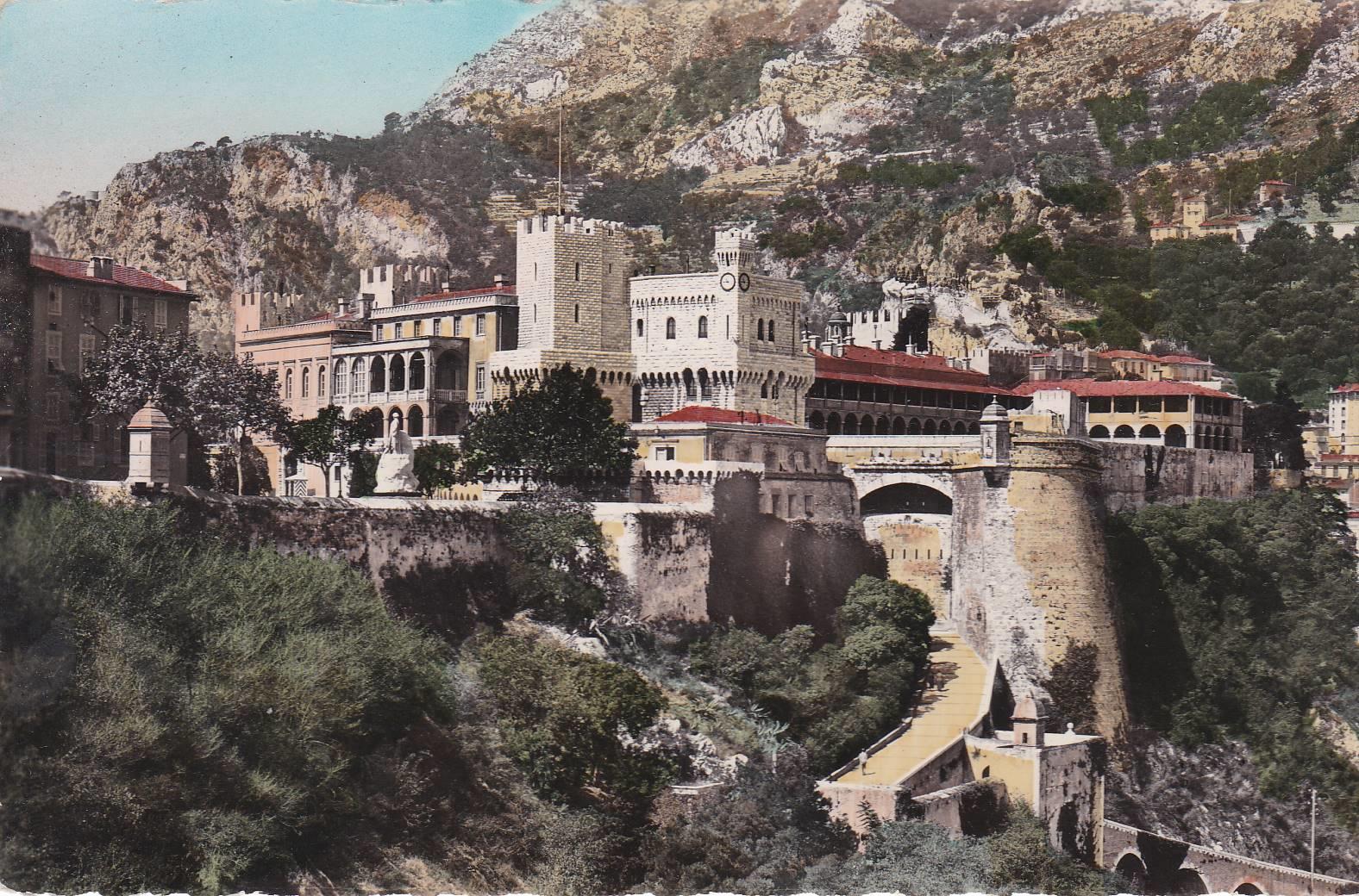 POSTAL B7000: MONACO: PALACIO DEL PRINCIPE