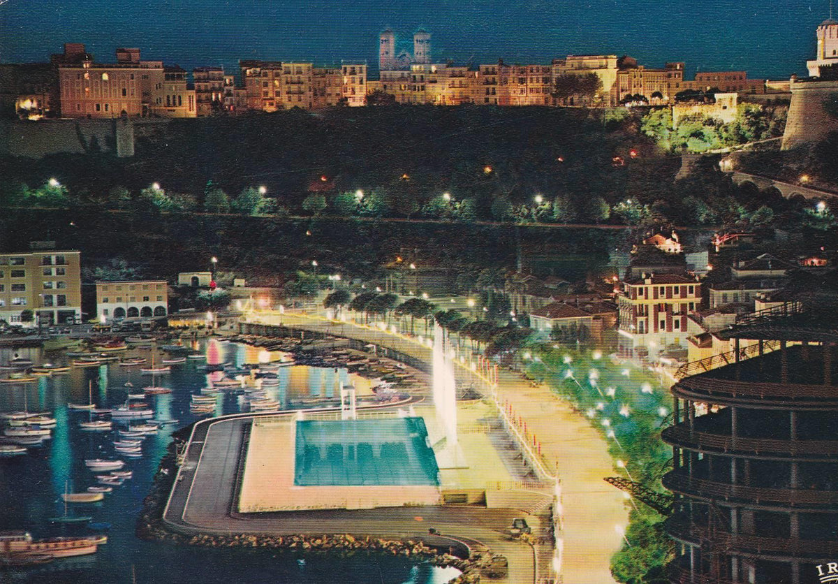POSTAL B7002: MONACO: PISCINA RAINIERO II
