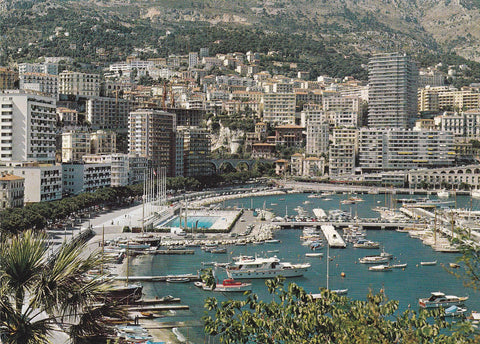 POSTAL B7005: MONACO: PISCINA OLIMPICA