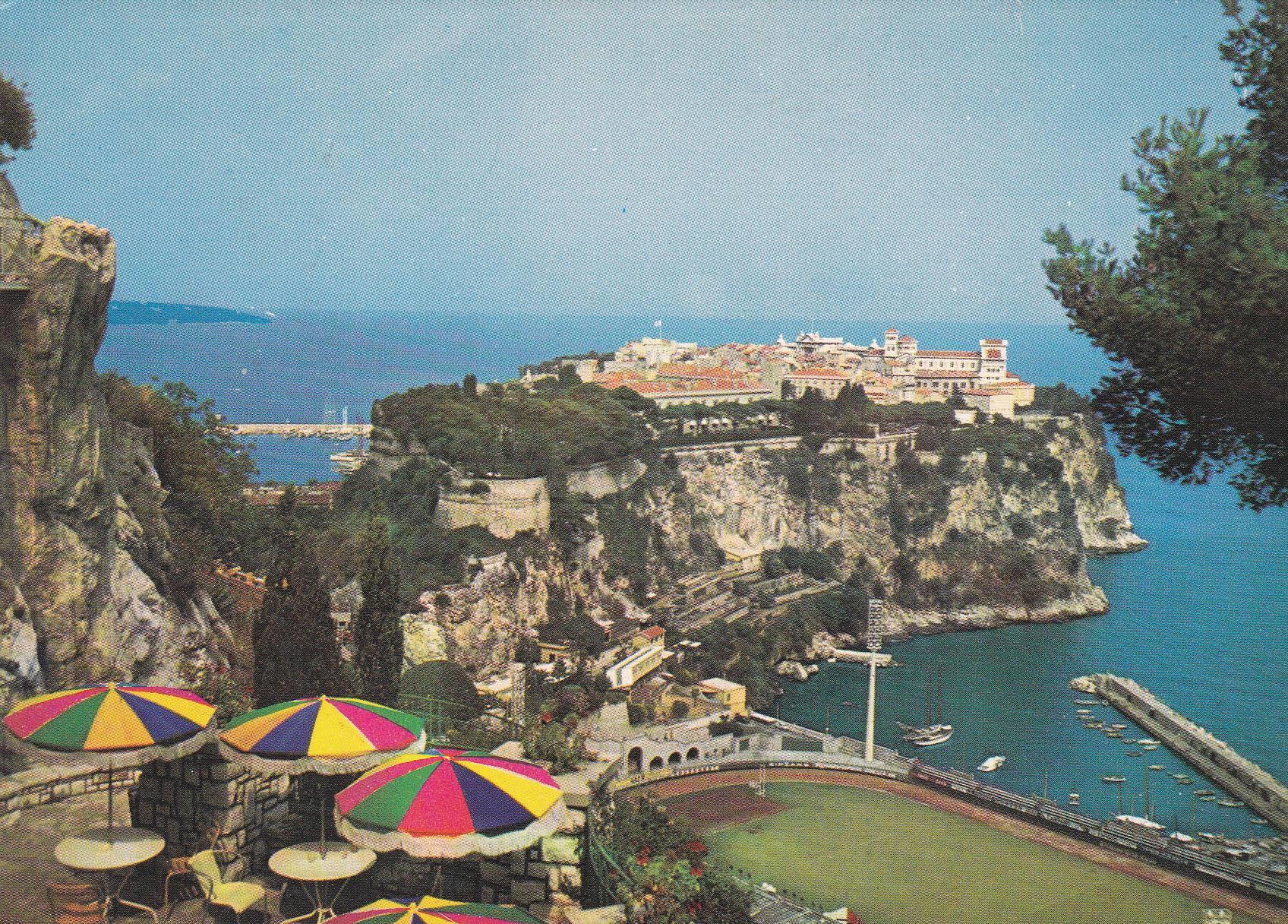 POSTAL B7013: MONACO: VISTA PANORAMICA