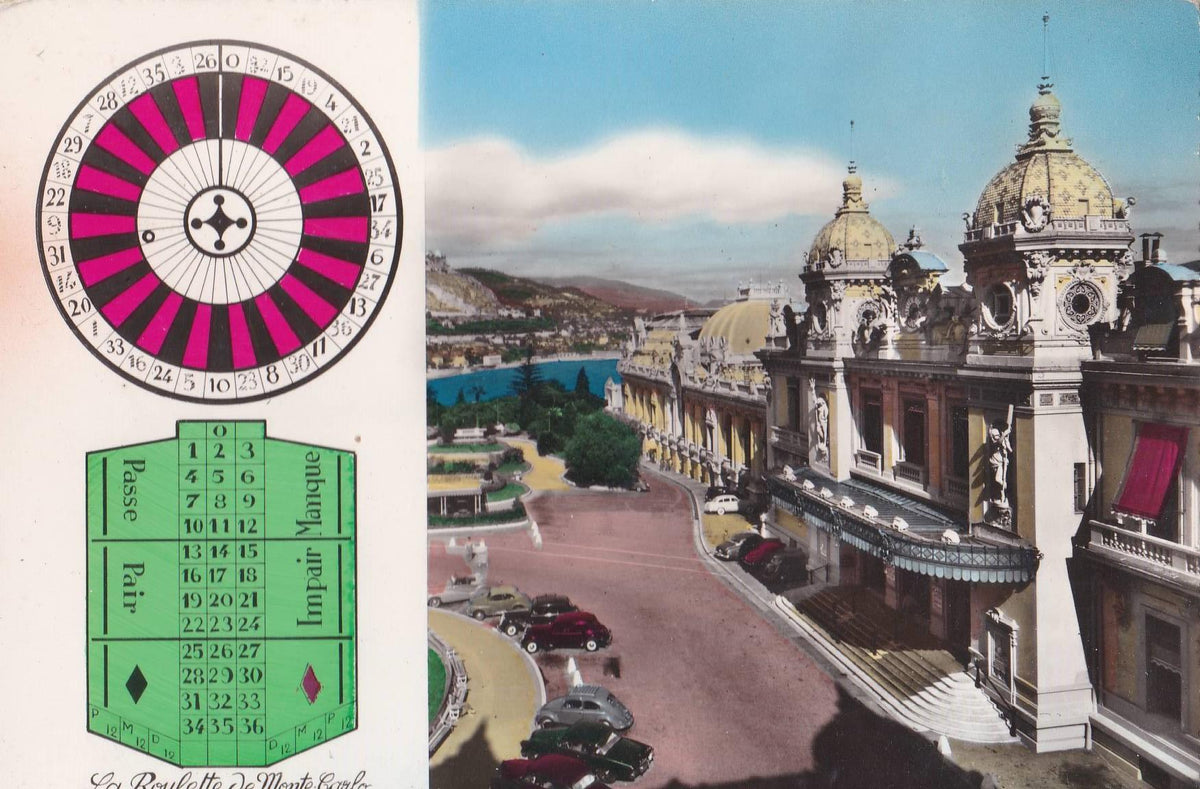 POSTAL B7015: MONACO: CASINO