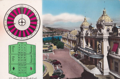 POSTAL B7015: MONACO: CASINO
