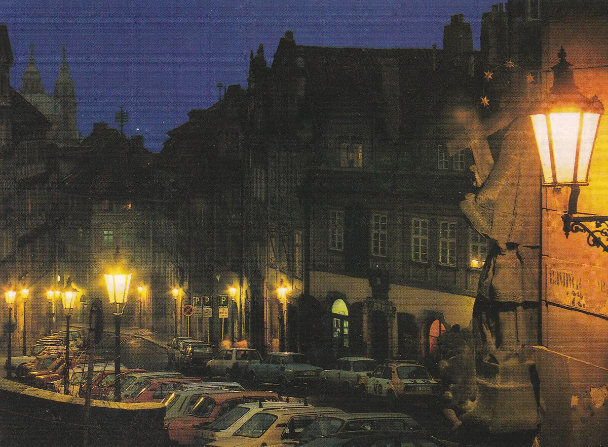 POSTAL B7018: PRAGA: CALLE NERUDA