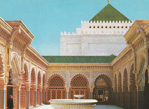 POSTAL B7021: RABAT: MAUSOLEO MOHAMMED V