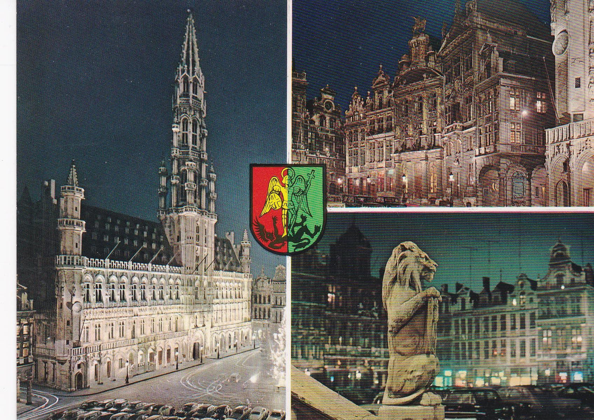 POSTAL B7022: BRUSELAS: DIVERSOS ASPECTOS