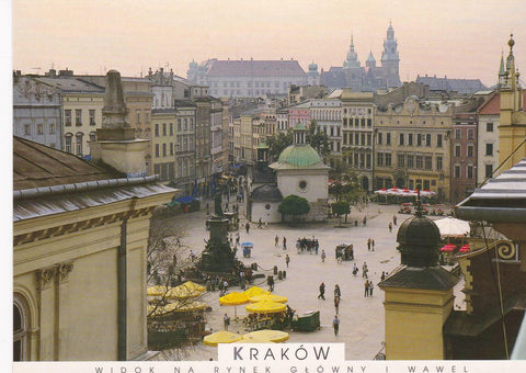POSTAL B7025: CRACOVIA: PLAZA PRINCIPAL
