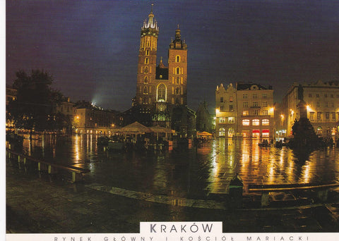 POSTAL B7027: CRACOVIA: IGLESIA ST MARY