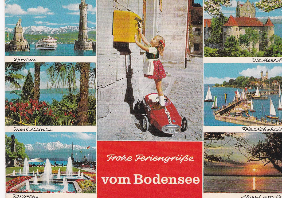 POSTAL B7034: ALEMANIA: BODENSEE