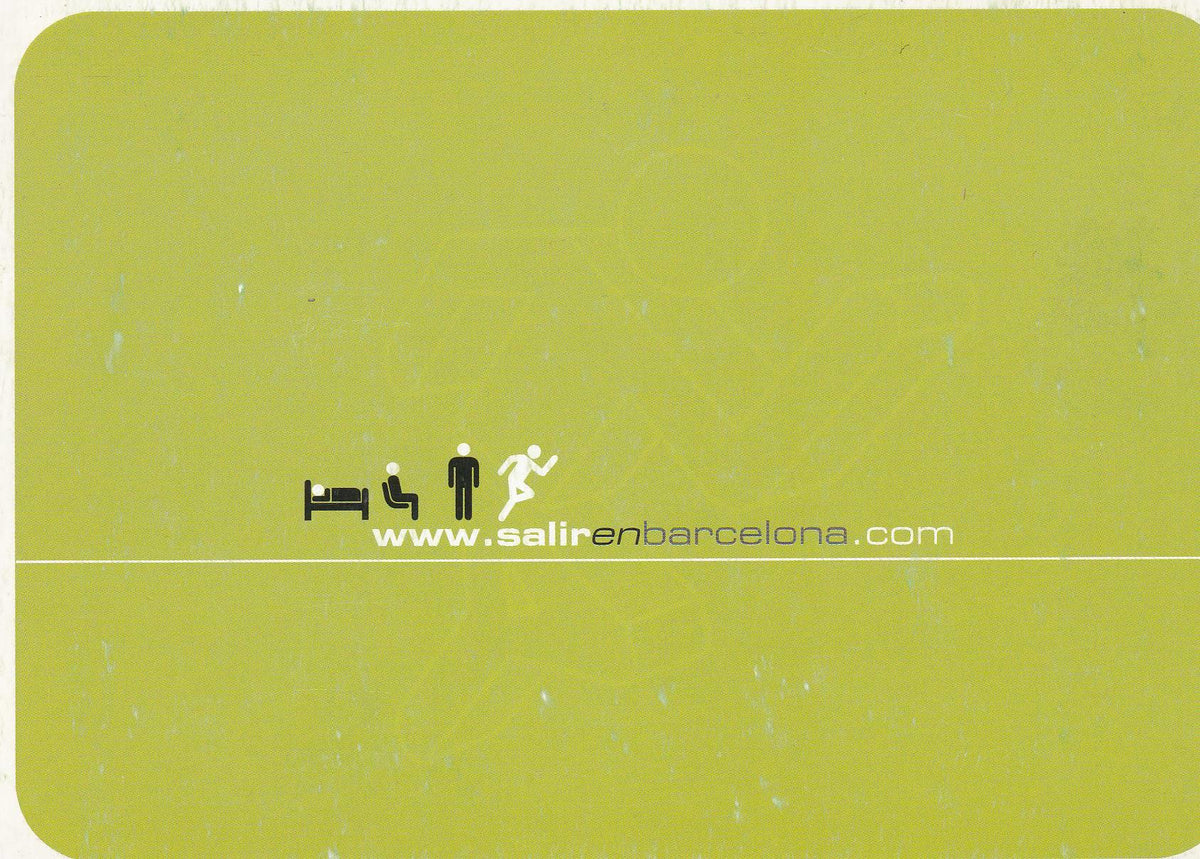 POSTAL B7052: SALIRENBARCELONA.COM / PROMOCION
