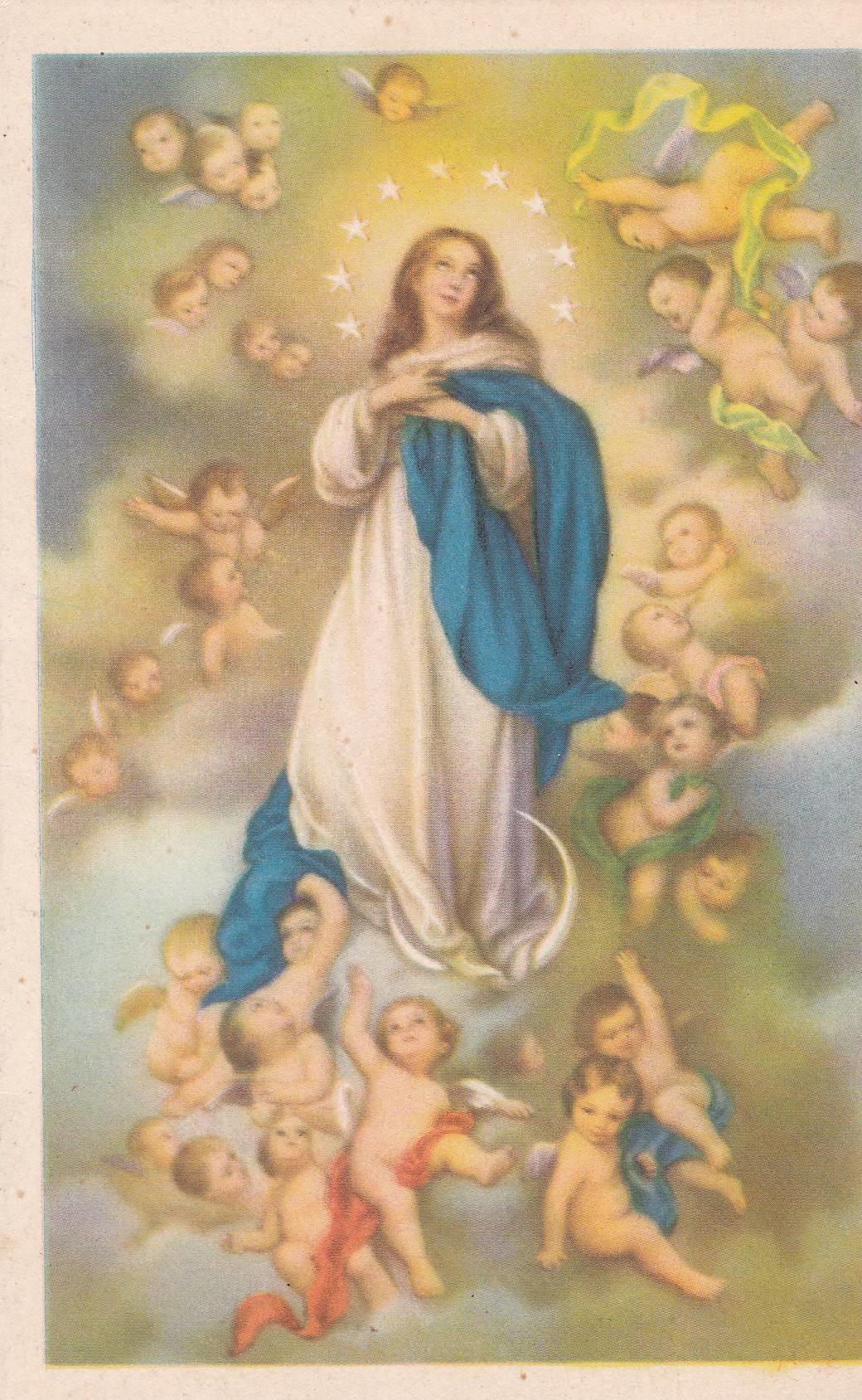 POSTAL B7062: ESTAMPA VIRGEN DEL CARMEN