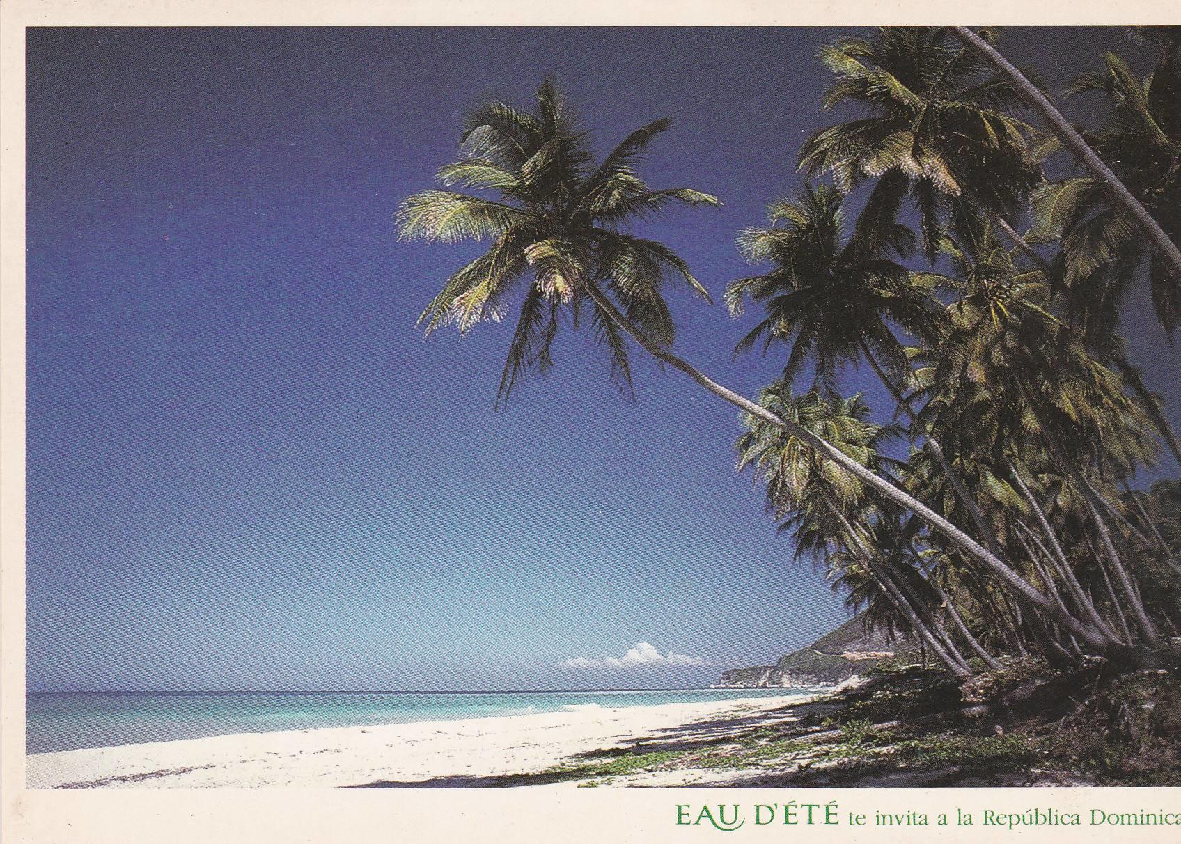 POSTAL B7094: EAU D ETE. REPUBLICA DOMINICANA