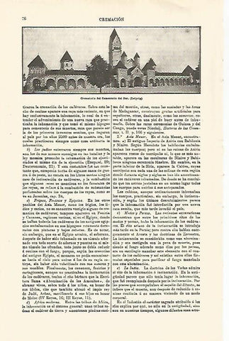 LAMINA ESPASA 29712: Crematorio del cementerio de Leipzig