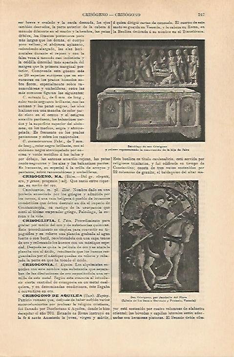 LAMINA ESPASA 29738: Sarcofago de San Crisogono