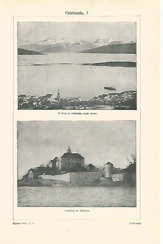 LAMINA ESPASA 29743: Fortaleza de Akeershus en Noruega