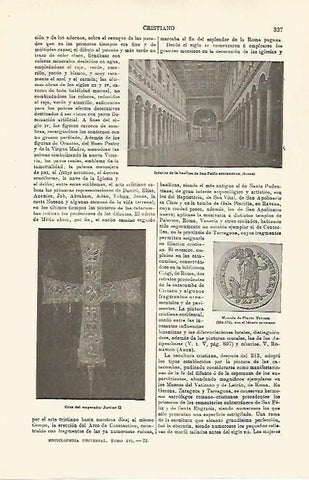 LAMINA ESPASA 29749: Cruz de Justiano II 