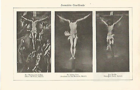 LAMINA ESPASA 29775: Jesucristo crucificado