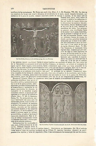 LAMINA ESPASA 29780: La Crucifixion en la Basilica de San Marcos de Venecia
