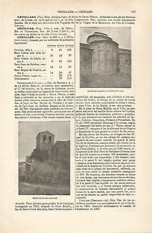 LAMINA ESPASA 29782: Iglesia de Cruilles Girona
