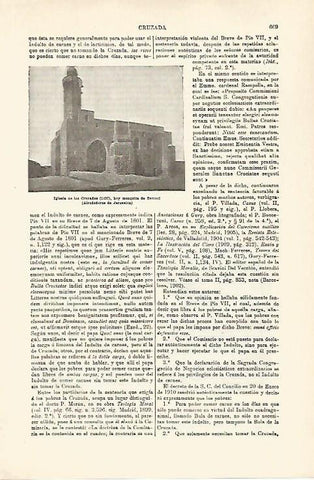 LAMINA ESPASA 29797: Iglesia de los Cruzados en Jerusalen hoy Mezquita de Samuel