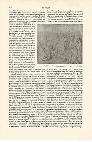 LAMINA ESPASA 29799: Los cruzados delante de Jerusalen