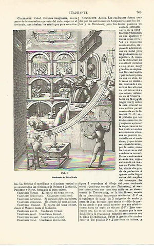 LAMINA ESPASA 29802: Cuadrante de Ticho-Brahe