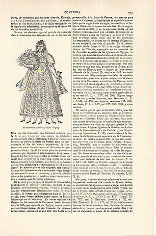 LAMINA ESPASA 29805: La Cuaresma
