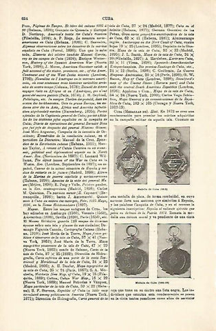 LAMINA ESPASA 29816: Medalla de Cuba de 1873 y 1895