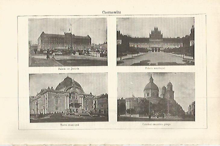 LAMINA ESPASA 29895: Palacios de Czernowitz Ucrania