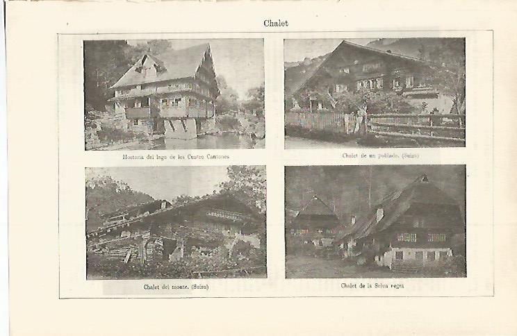 LAMINA ESPASA 29901: Chalets en Suiza y Alemania 