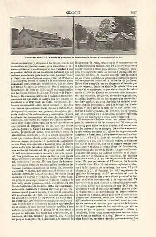 LAMINA ESPASA 29903: Almacen militar en Chalos sur Marne Francia