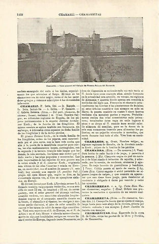 LAMINA ESPASA 29905: Colegio Nuestra Señora del Recuerdo en Chamartin Madrid