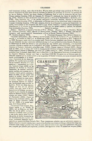 LAMINA ESPASA 29907:  Plano de Chambery Francia