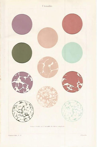 LAMINA ESPASA 29946: Colores usuales para el hierro esmaltado